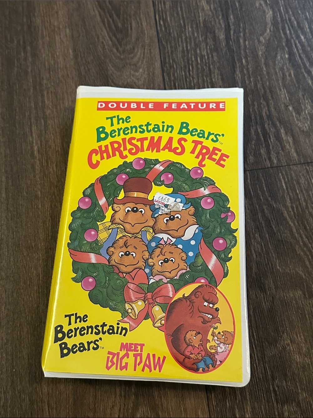 The Berenstain Bears Christmas Tree Meet Big Paw Double Feature VHS